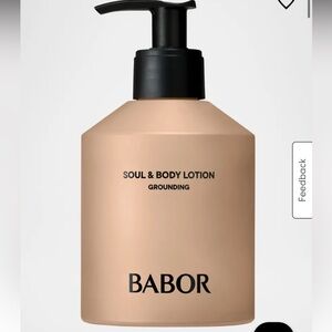 Babor soul and body lotion